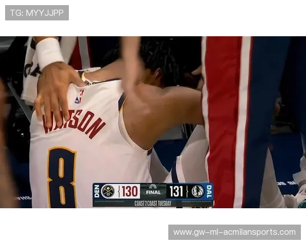 约基奇再度送出穿越防守的妙传，掘金联动默契十足